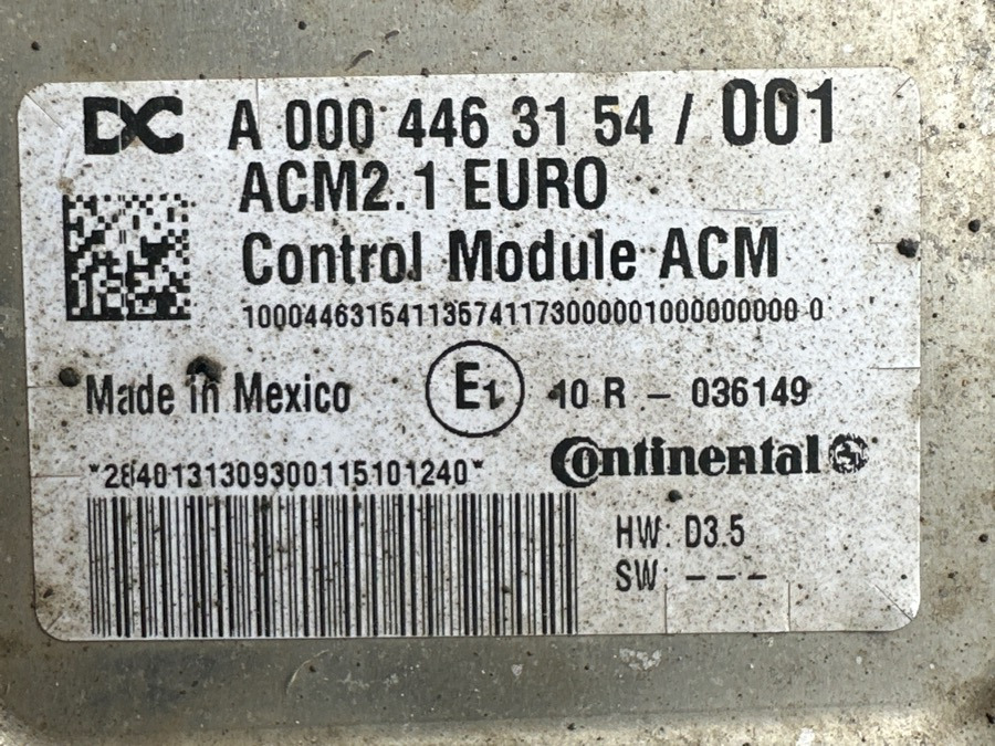 MERCEDES ECU ACM2 A0004463154 - Електрична система в категорії Вантажівки: фото 2 MERCEDES ECU ACM2 A0004463154 - Електрична система в категорії Вантажівки: фото 2