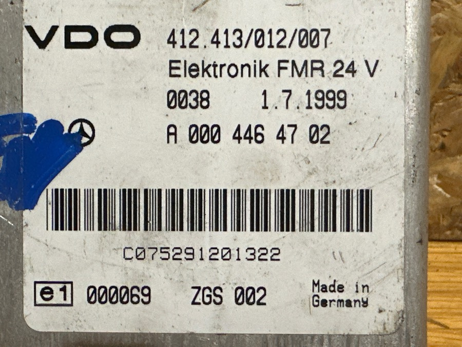 MERCEDES VDO EUC A0004464702 - Електрична система в категорії Вантажівки: фото 2 MERCEDES VDO EUC A0004464702 - Електрична система в категорії Вантажівки: фото 2
