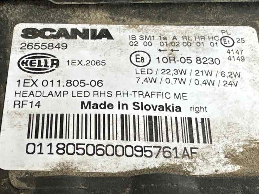 SCANIA LED LAMP 2655849 - Світло/ Освітлення в категорії Вантажівки: фото 3 SCANIA LED LAMP 2655849 - Світло/ Освітлення в категорії Вантажівки: фото 3
