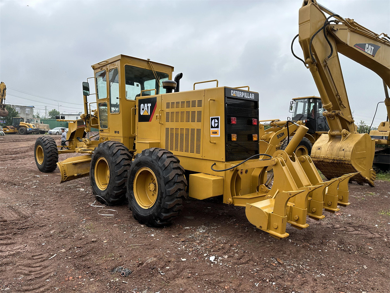 Грейдер CATERPILLAR 140K: фото 8