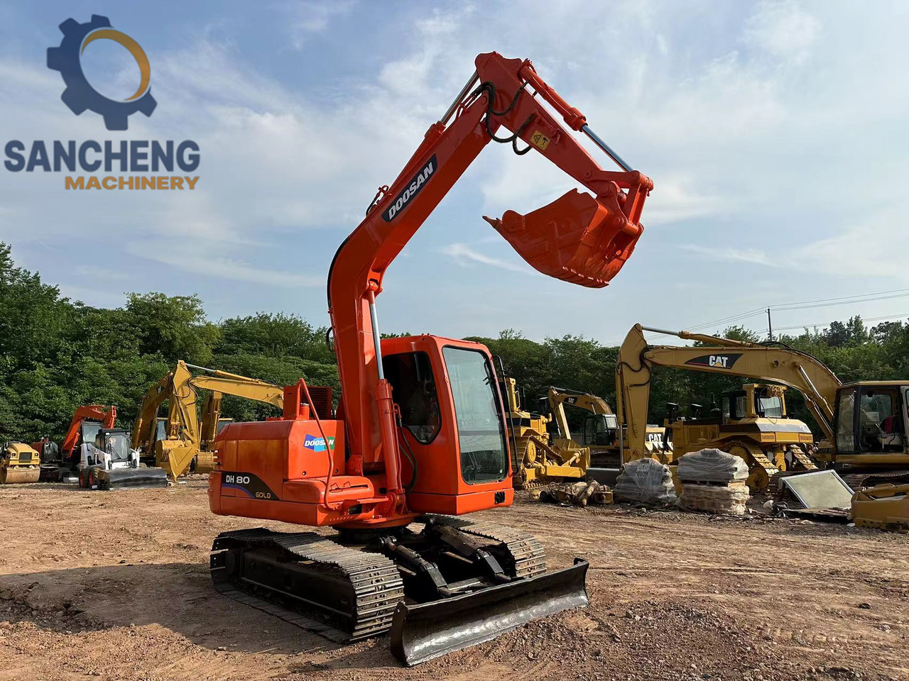 DOOSAN DH80 Mini Excavator - Гусеничний екскаватор: фото 3 DOOSAN DH80 Mini Excavator - Гусеничний екскаватор: фото 3