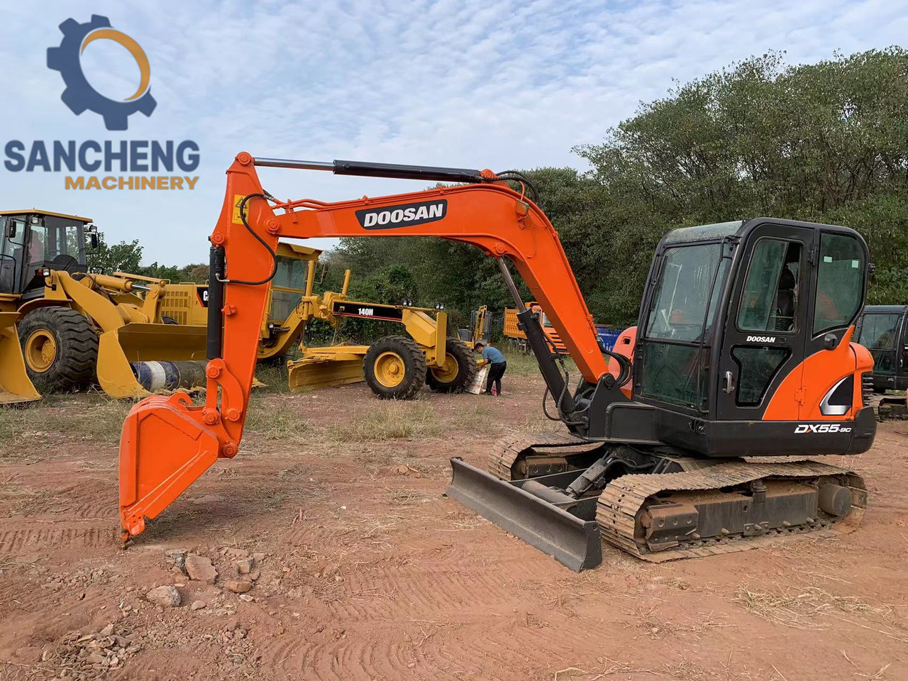DOOSAN DX55 - Екскаватор: фото 4 DOOSAN DX55 - Екскаватор: фото 4
