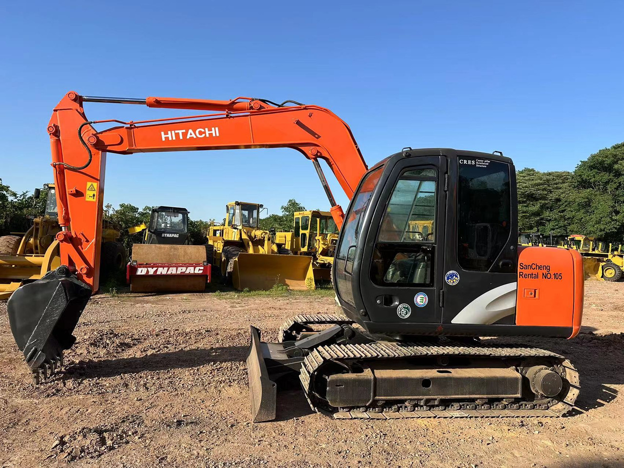 HITACHI ZAXIS ZX70 - Міні-екскаватор: фото 2 HITACHI ZAXIS ZX70 - Міні-екскаватор: фото 2