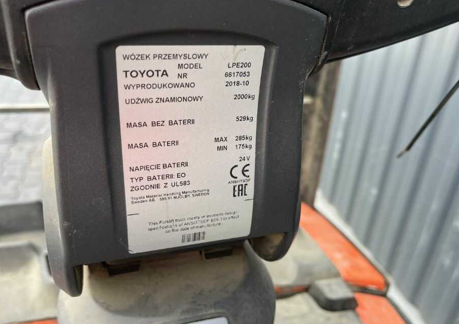 BT LPE200 - Візок: фото 4 BT LPE200 - Візок: фото 4