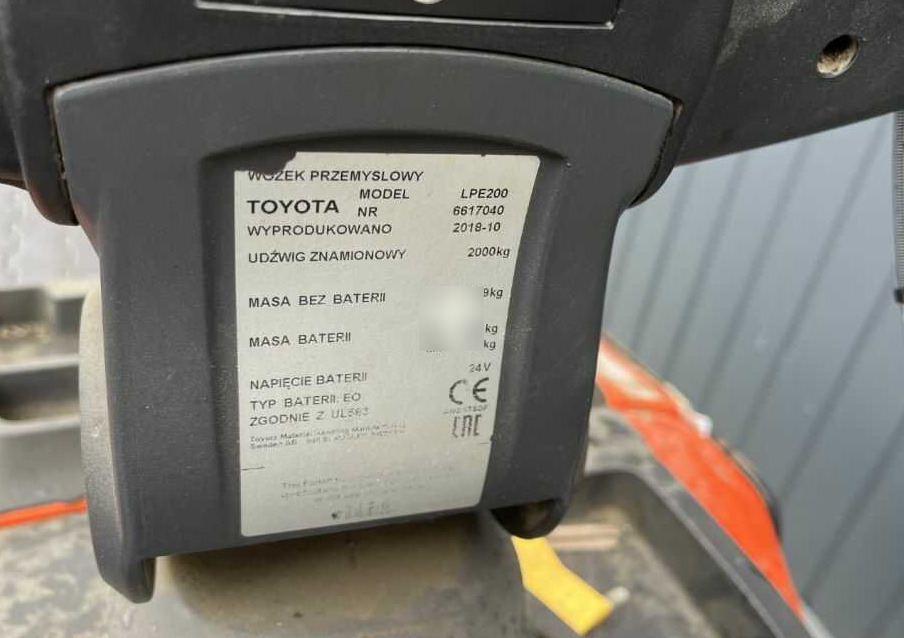 BT LPE200 - Візок: фото 4 BT LPE200 - Візок: фото 4