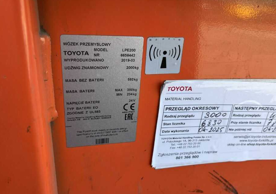 BT LPE200 - Візок: фото 4 BT LPE200 - Візок: фото 4