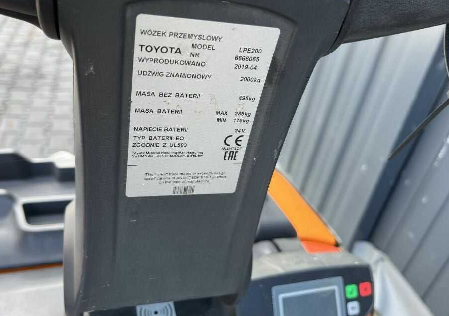 BT LPE200 - Візок: фото 4 BT LPE200 - Візок: фото 4