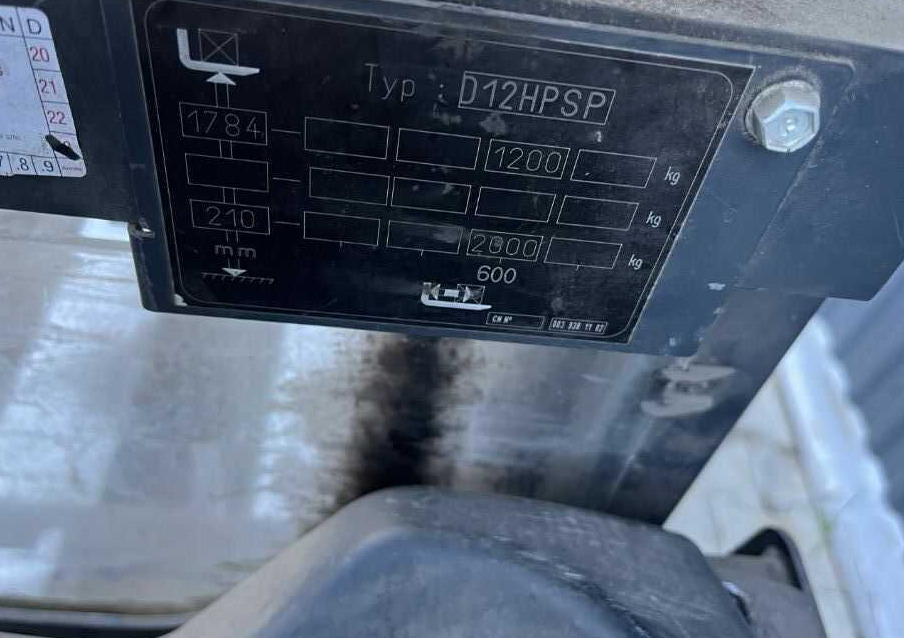 Linde D12HPSP - Штабелер: фото 5 Linde D12HPSP - Штабелер: фото 5