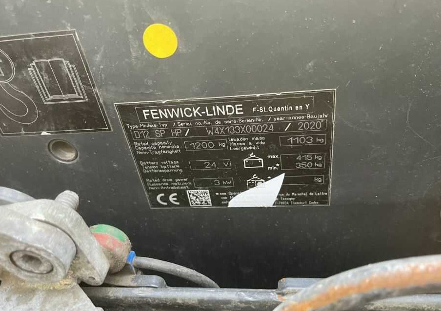 Linde D12SP - Штабелер: фото 4 Linde D12SP - Штабелер: фото 4