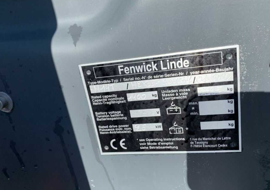 Linde H14T-01 - Газовий навантажувач: фото 4 Linde H14T-01 - Газовий навантажувач: фото 4