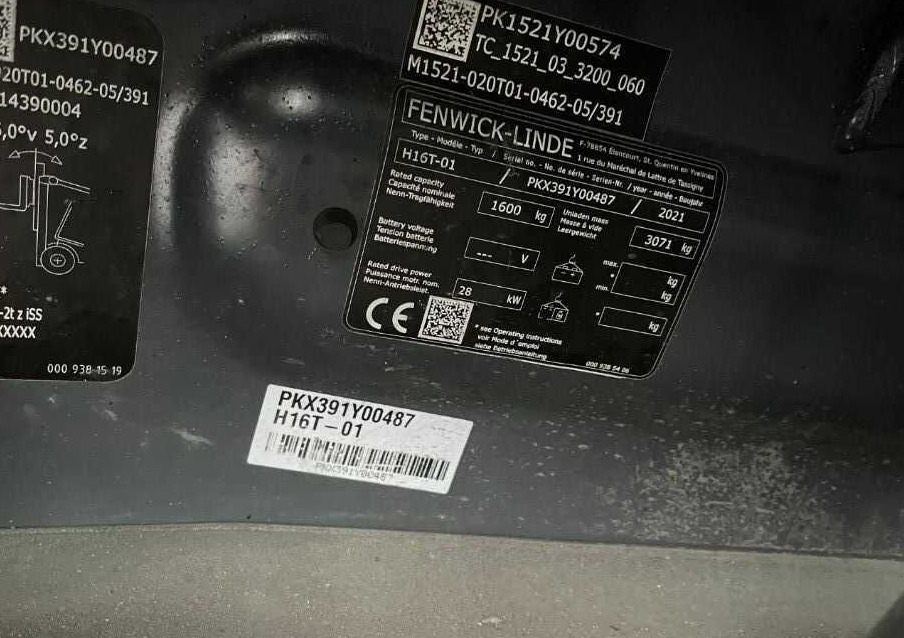 Linde H16T-01 - Газовий навантажувач: фото 4 Linde H16T-01 - Газовий навантажувач: фото 4