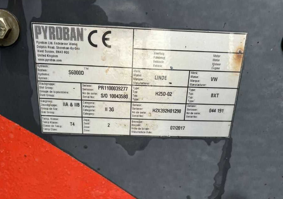 Linde H25D-02 - Дизельний навантажувач: фото 5 Linde H25D-02 - Дизельний навантажувач: фото 5