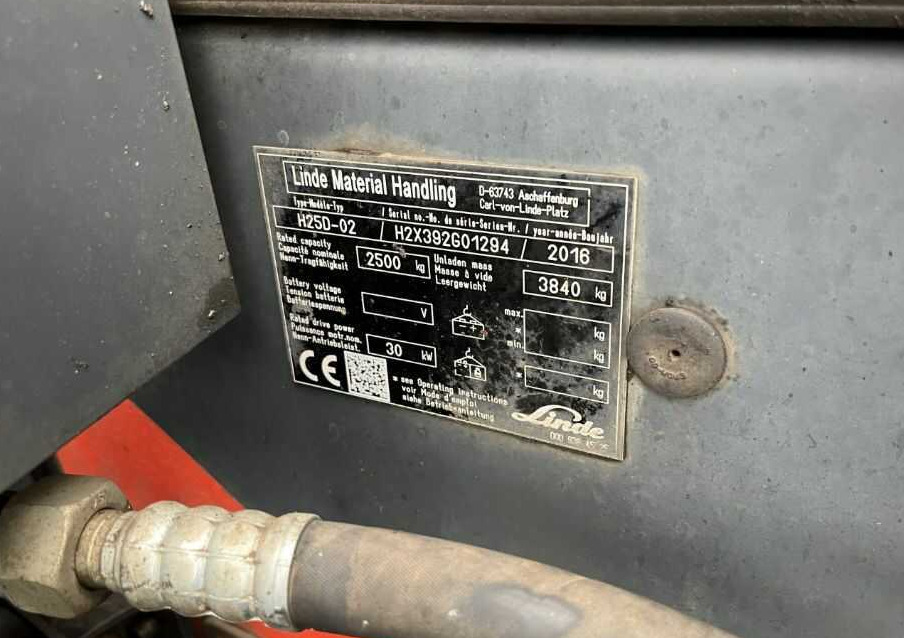 Linde H25D-02 - Дизельний навантажувач: фото 4 Linde H25D-02 - Дизельний навантажувач: фото 4