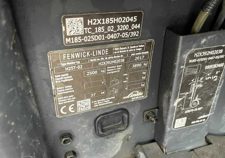 Linde H25T-01 - Газовий навантажувач: фото 4 Linde H25T-01 - Газовий навантажувач: фото 4