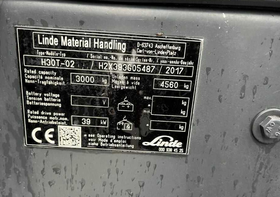 Газовий навантажувач Linde H30T-02: фото 10