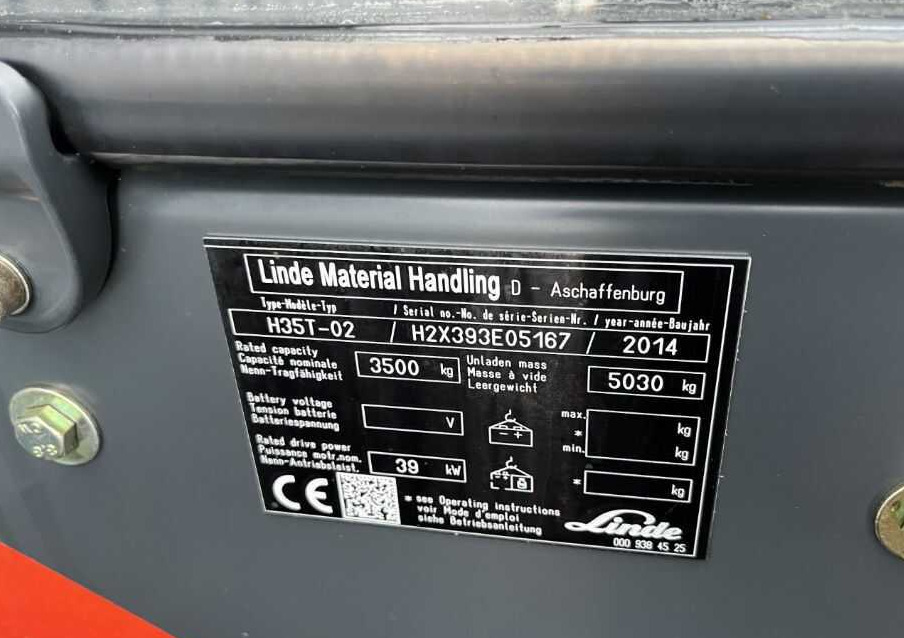 Linde H35T-02 - Газовий навантажувач: фото 2 Linde H35T-02 - Газовий навантажувач: фото 2
