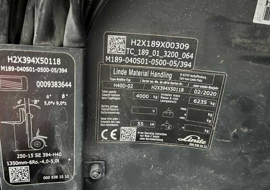 Linde H40D-02 - Дизельний навантажувач: фото 4 Linde H40D-02 - Дизельний навантажувач: фото 4