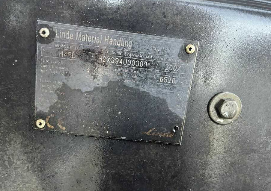 Linde H45D - Дизельний навантажувач: фото 4 Linde H45D - Дизельний навантажувач: фото 4