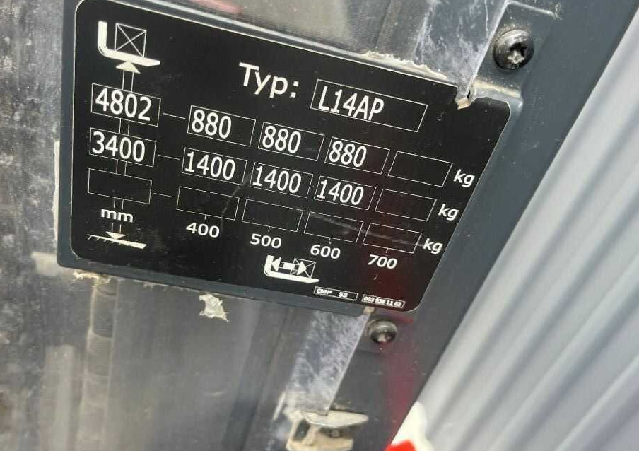 Linde L14AP - Штабелер: фото 5 Linde L14AP - Штабелер: фото 5