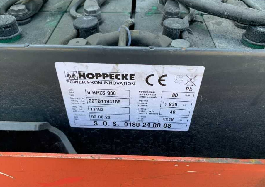 Складські тягач Linde P250: фото 9