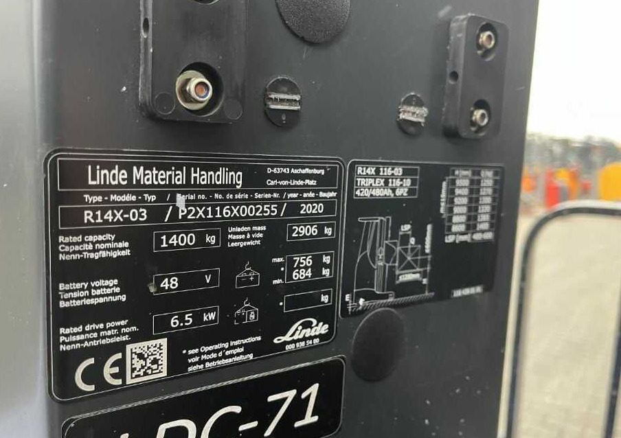 Linde R14X-03 - Рiч-трак: фото 4 Linde R14X-03 - Рiч-трак: фото 4