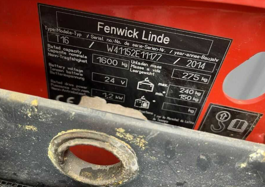 Linde T16 - Візок: фото 4 Linde T16 - Візок: фото 4