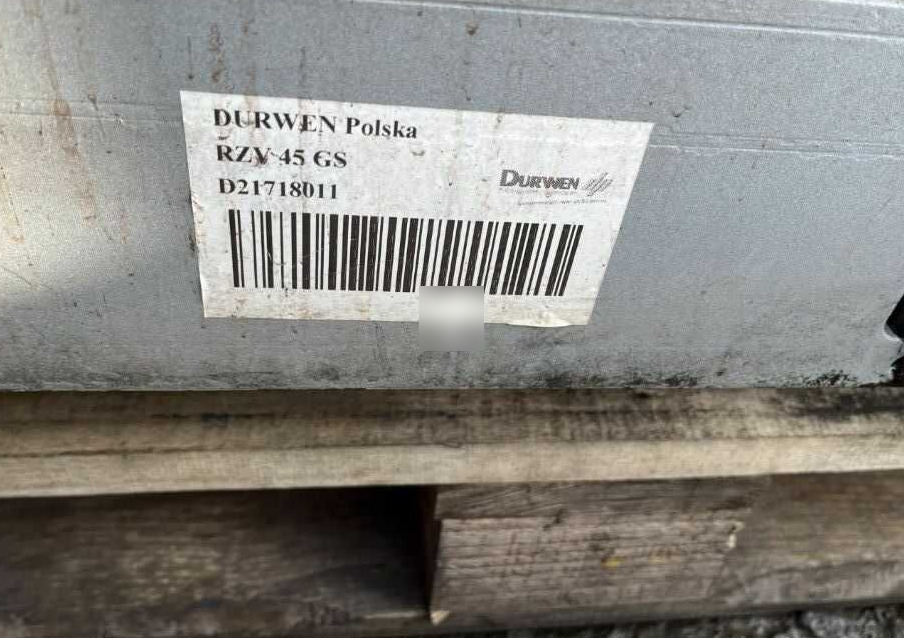 Durwen RZV45 - Навісне обладнання: фото 5 Durwen RZV45 - Навісне обладнання: фото 5