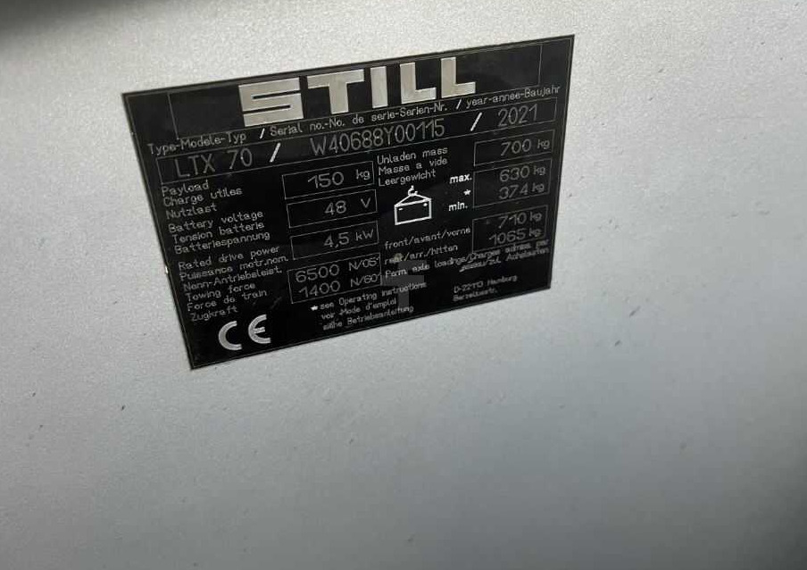 Still LTX70 - Складські тягач: фото 4 Still LTX70 - Складські тягач: фото 4