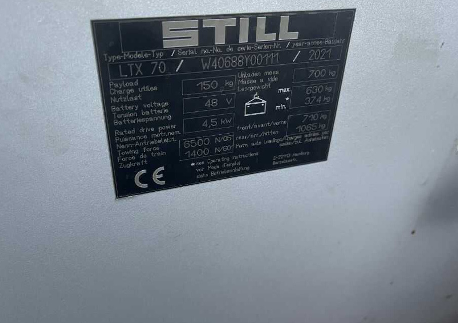 Still LTX70 - Складські тягач: фото 4 Still LTX70 - Складські тягач: фото 4