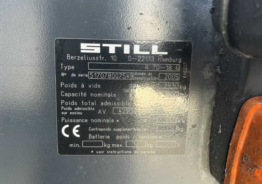 Still R70-16T - Газовий навантажувач: фото 4 Still R70-16T - Газовий навантажувач: фото 4