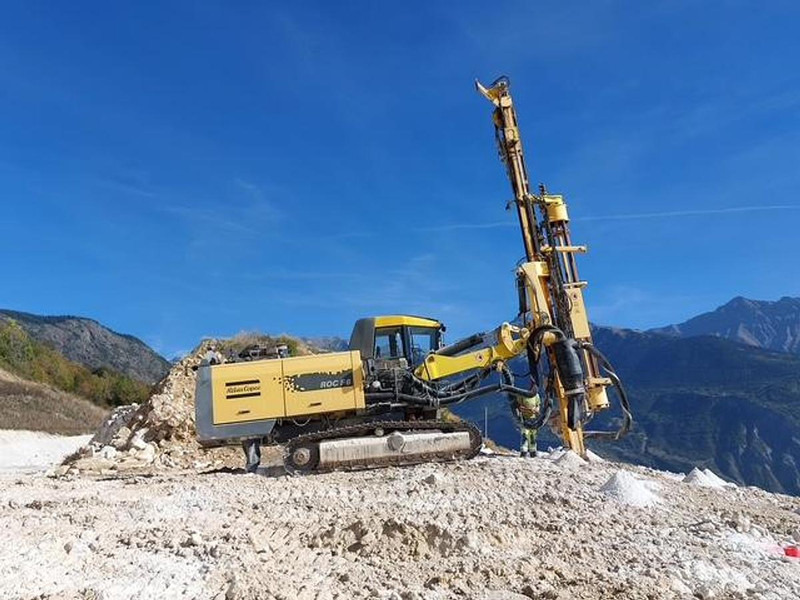 Бурова установка Atlas-Copco Roc F6: фото 12