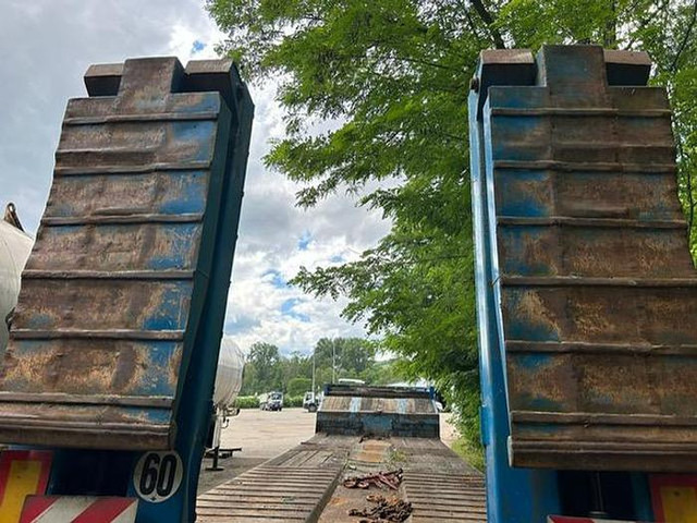 Nicolas B4037D - Низькорамна платформа напівпричіп: фото 4 Nicolas B4037D - Низькорамна платформа напівпричіп: фото 4