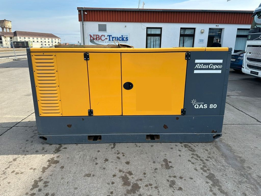 Atlas Copco ATLAS COPCO * QAS80 * 2008 * 1960 KG * TOP * - Електричний генератор: фото 1 Atlas Copco ATLAS COPCO * QAS80 * 2008 * 1960 KG * TOP * - Електричний генератор: фото 1