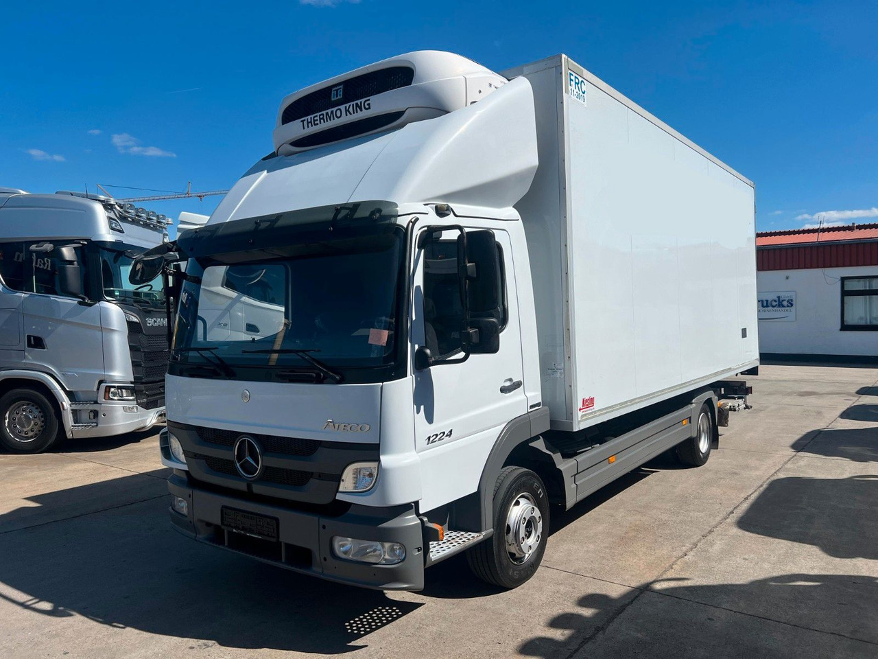 Mercedes-Benz Atego 1224 * KLIMA * THERMO KING * BÄR 1,5t * - Рефрижератор вантажівка: фото 1 Mercedes-Benz Atego 1224 * KLIMA * THERMO KING * BÄR 1,5t * - Рефрижератор вантажівка: фото 1