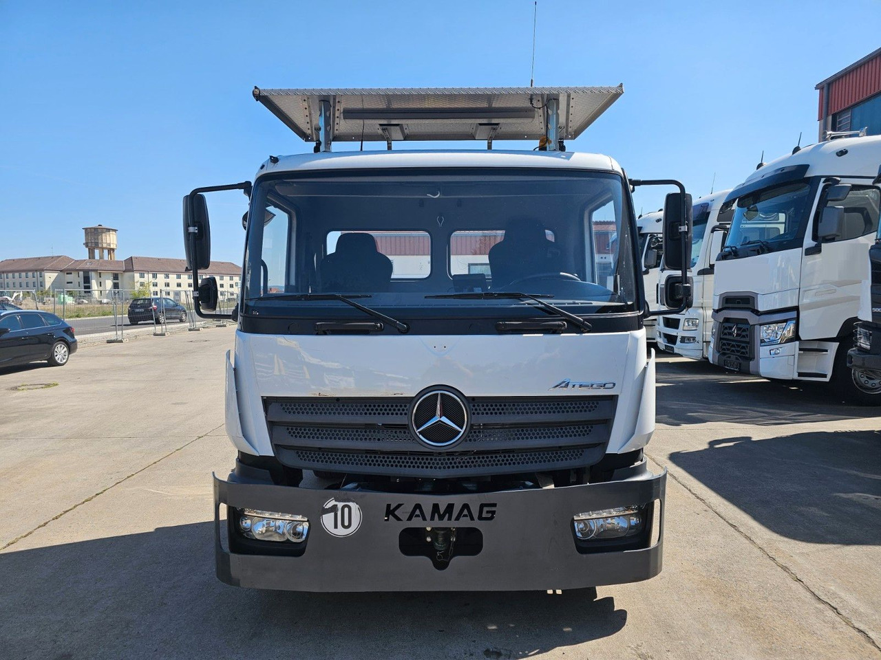 Mercedes-Benz KAMAG * WBH25 * UMSETZER * KLIMA * STANDHEIZ. * - Контейнеровоз/ Змінний кузов вантажівка: фото 2 Mercedes-Benz KAMAG * WBH25 * UMSETZER * KLIMA * STANDHEIZ. * - Контейнеровоз/ Змінний кузов вантажівка: фото 2