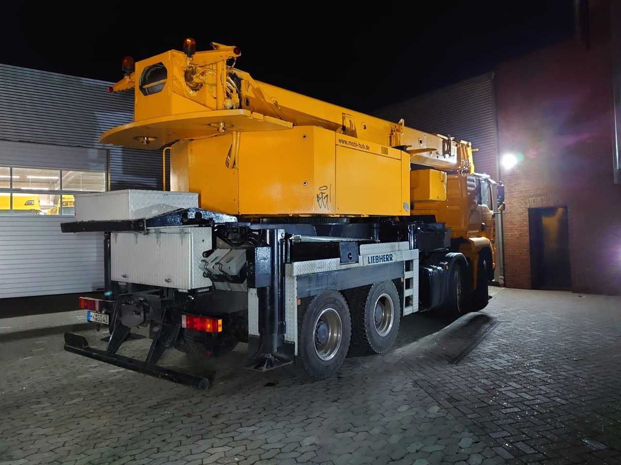 Вантажівка з маніпулятором MAN Liebherr LTF 1030-1035-1040 Motor neu: фото 6