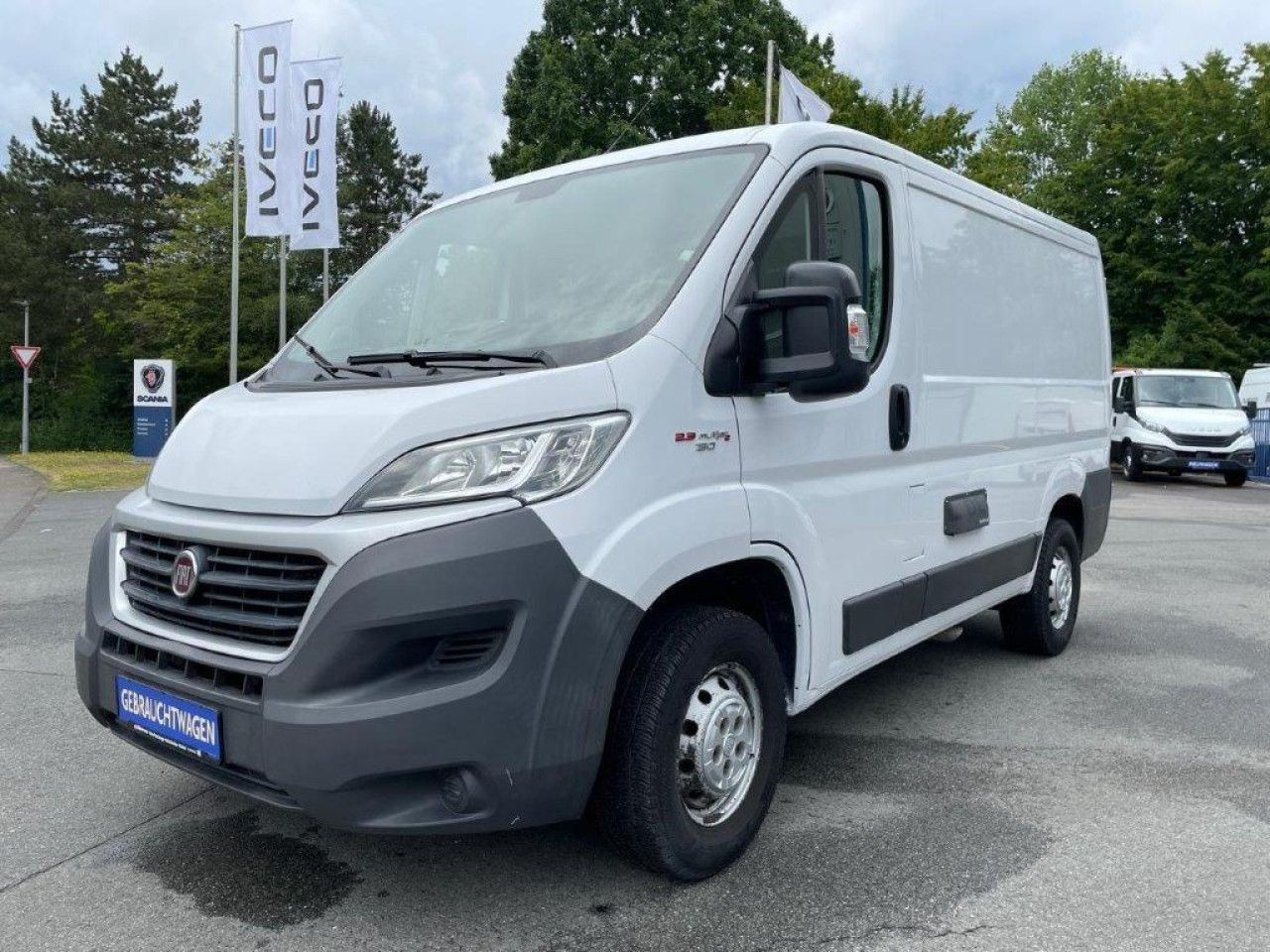 Fiat Ducato 30 130 M-Jet L1H1 Euro6 Klima AHK ZV - Легковий фургон: фото 1 Fiat Ducato 30 130 M-Jet L1H1 Euro6 Klima AHK ZV - Легковий фургон: фото 1