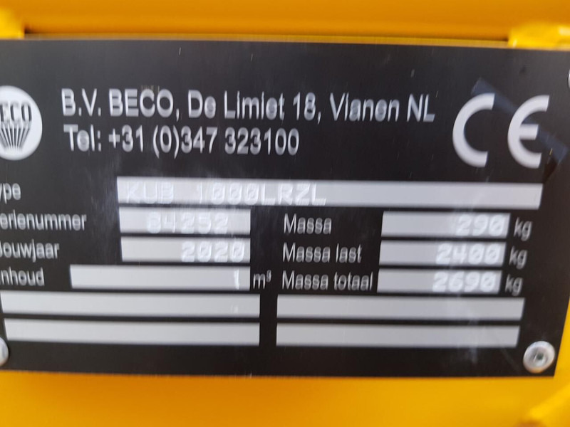 Beco - Ківш в категорії Будівельна техніка: фото 5 Beco - Ківш в категорії Будівельна техніка: фото 5