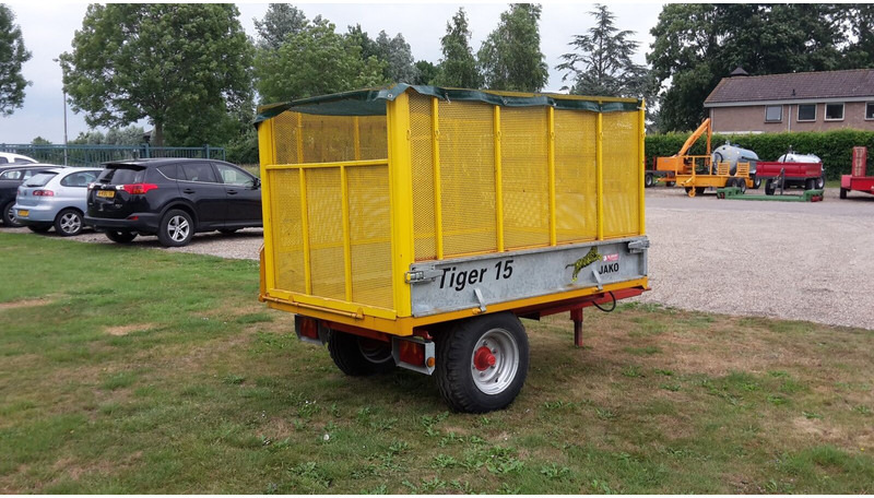 Jako tiger 15 met snipperopbouw - Самоскид причіп: фото 5 Jako tiger 15 met snipperopbouw - Самоскид причіп: фото 5