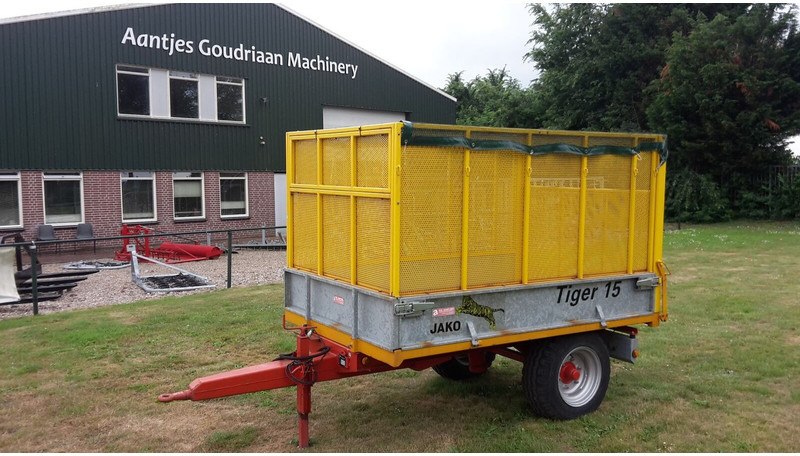 Jako tiger 15 met snipperopbouw - Самоскид причіп: фото 1 Jako tiger 15 met snipperopbouw - Самоскид причіп: фото 1