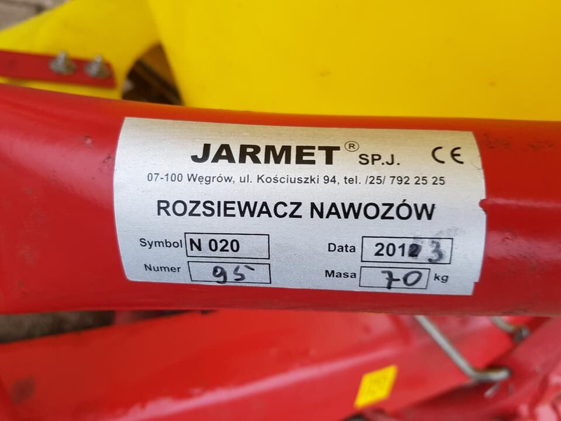 Jarmet Zoutstrooier - Розкидач добрив: фото 4 Jarmet Zoutstrooier - Розкидач добрив: фото 4