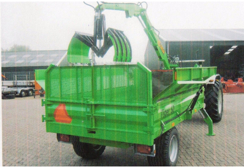 Kipper met opbouwkraan - Самоскид причіп: фото 3 Kipper met opbouwkraan - Самоскид причіп: фото 3