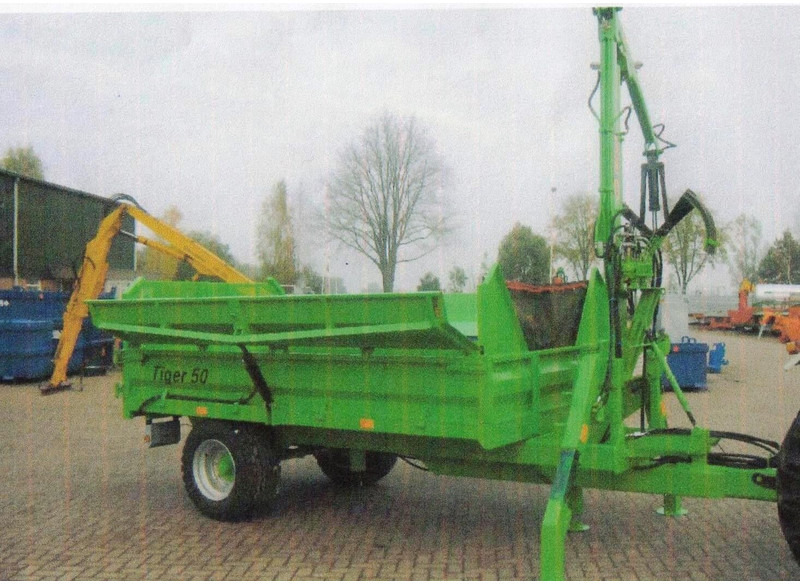 Kipper met opbouwkraan - Самоскид причіп: фото 4 Kipper met opbouwkraan - Самоскид причіп: фото 4