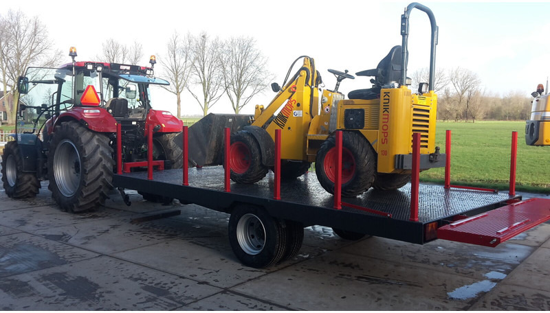 Oprijwagen 10 ton - Бортовий причіп/ Платформа: фото 1 Oprijwagen 10 ton - Бортовий причіп/ Платформа: фото 1