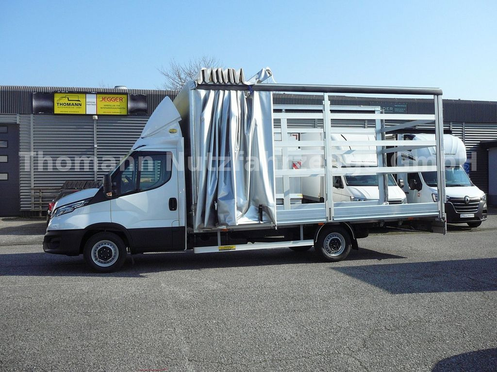 Iveco Daily 35S18 Pritsche Plane Edscha Verdeck - Тентований фургон: фото 1 Iveco Daily 35S18 Pritsche Plane Edscha Verdeck - Тентований фургон: фото 1