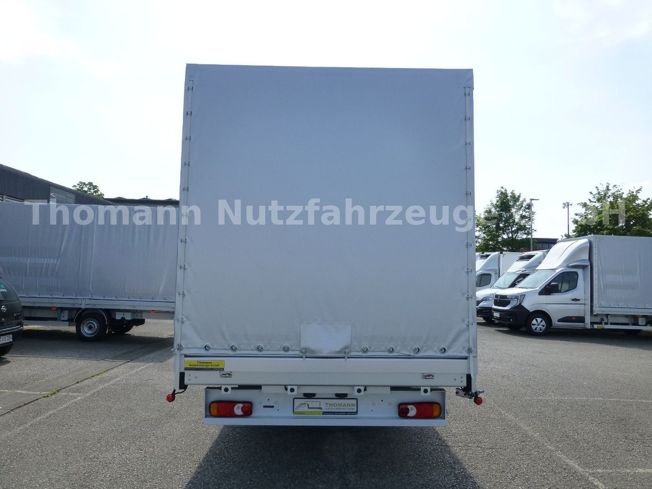 Тентований фургон Renault NEW Master Pritsche Plane Vollalu: фото 8