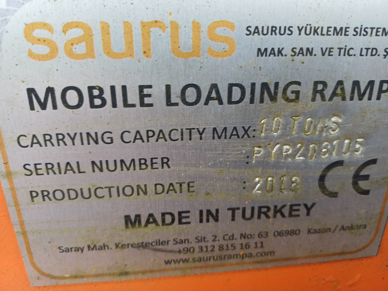 Saurus - Навантажувальна рампа: фото 3 Saurus - Навантажувальна рампа: фото 3