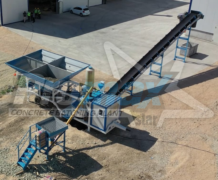 PROMAX MOBILE CONCRETE PLANT M35-PLNT (35M3/H) - Бетонний завод: фото 4 PROMAX MOBILE CONCRETE PLANT M35-PLNT (35M3/H) - Бетонний завод: фото 4
