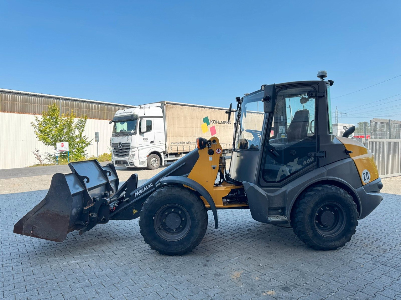 Ahlmann AX 850 / nur: 671h / 11.2022 / Gabel / Schaufel - Колісний навантажувач: фото 5 Ahlmann AX 850 / nur: 671h / 11.2022 / Gabel / Schaufel - Колісний навантажувач: фото 5