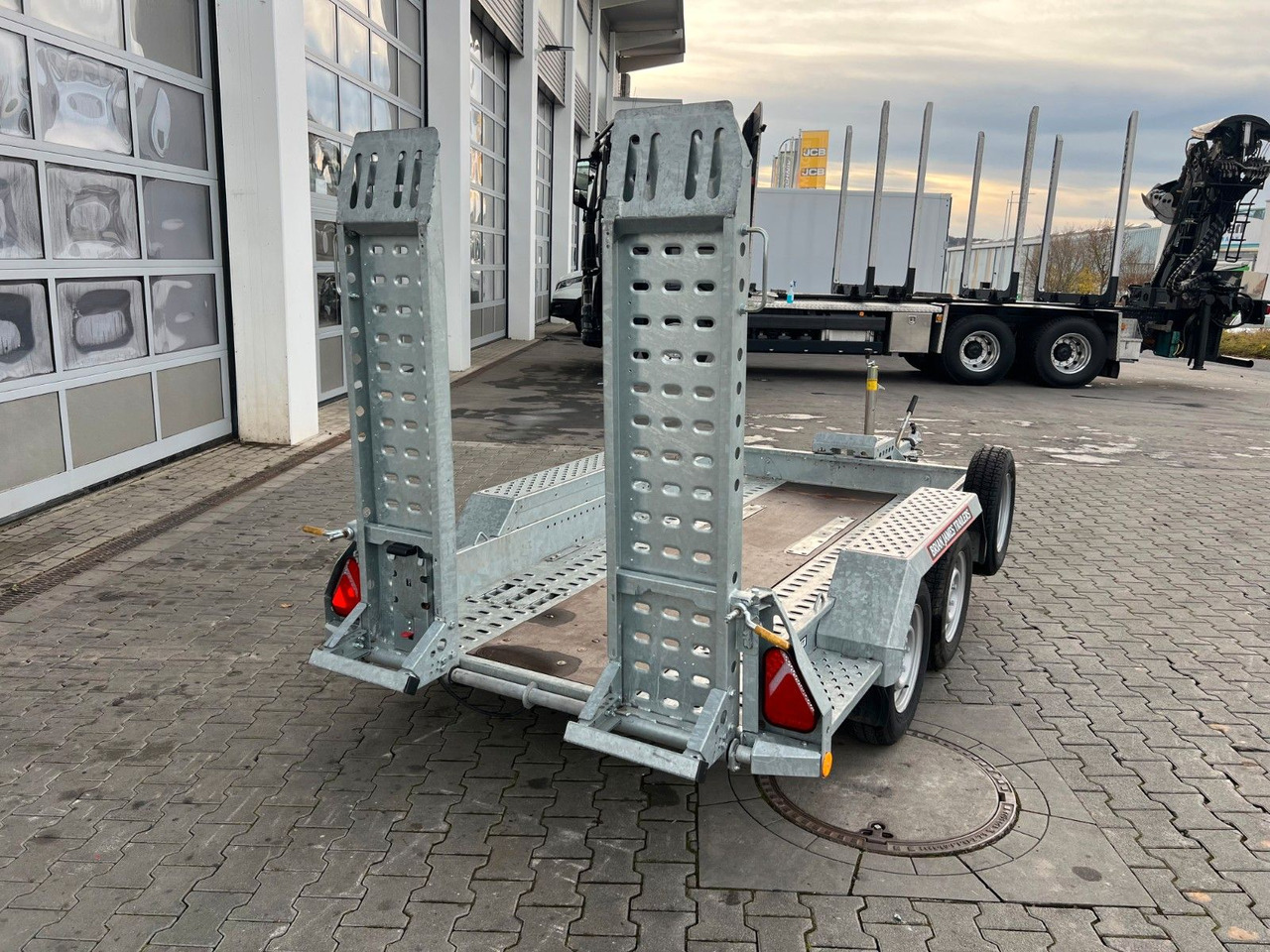 Brian James Cargo Digger Plant 2 / Länge: 2.800mm / 3.500kg - Низькорамна платформа причіп: фото 4 Brian James Cargo Digger Plant 2 / Länge: 2.800mm / 3.500kg - Низькорамна платформа причіп: фото 4